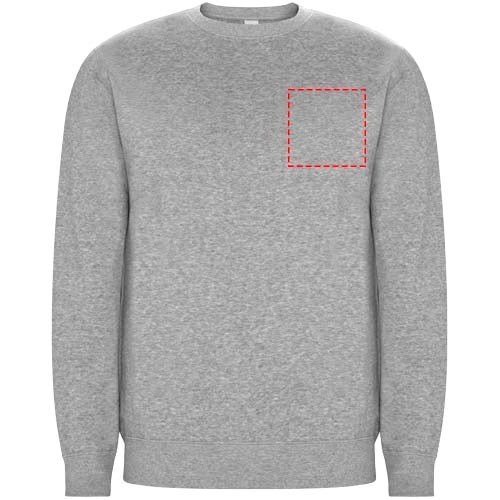 Batian biologisch katoenen uniseks sweater met ronde hals