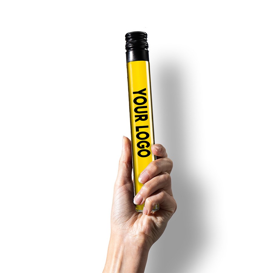 Losse glazen tube truffel olijfolie
